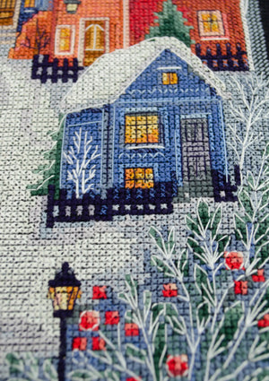 Cross Stitch Kit Cross-stitch kits The night before Christmas