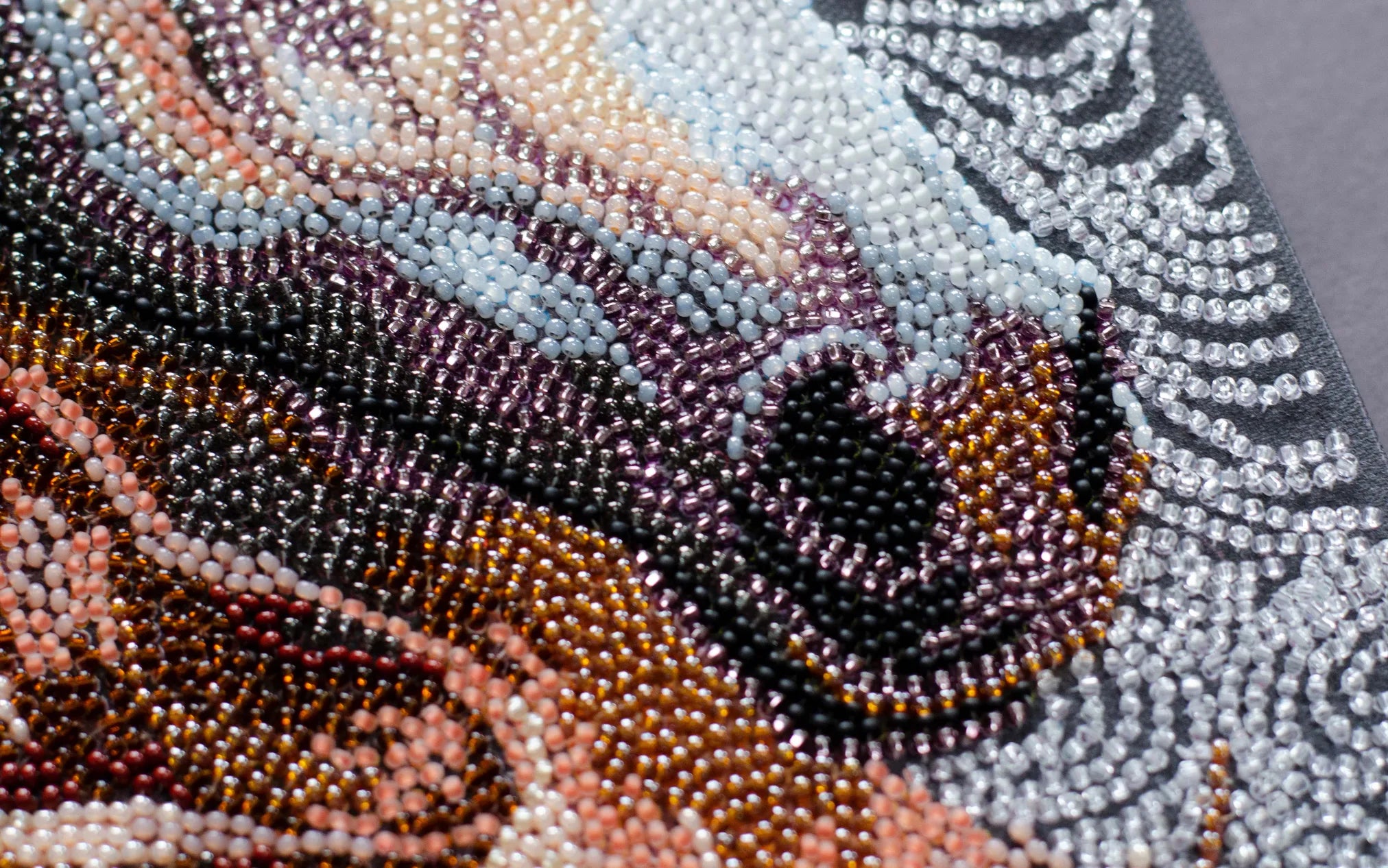 Bead Embroidery Kit Main Bead Embroidery Kit Spirit of the Prairies