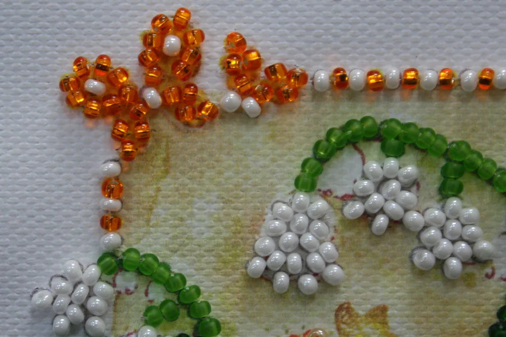 Magnets Bead Embroidery Kit Magnets Bead embroidery kit May Lilies