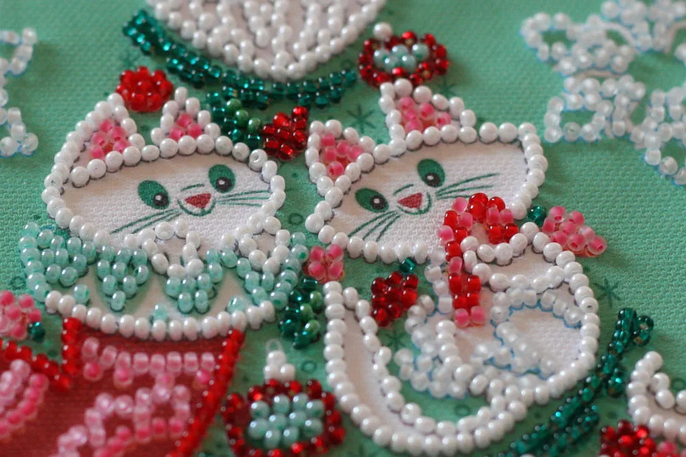 Bead Embroidery Kit Mid-sized bead embroidery kit Decorate