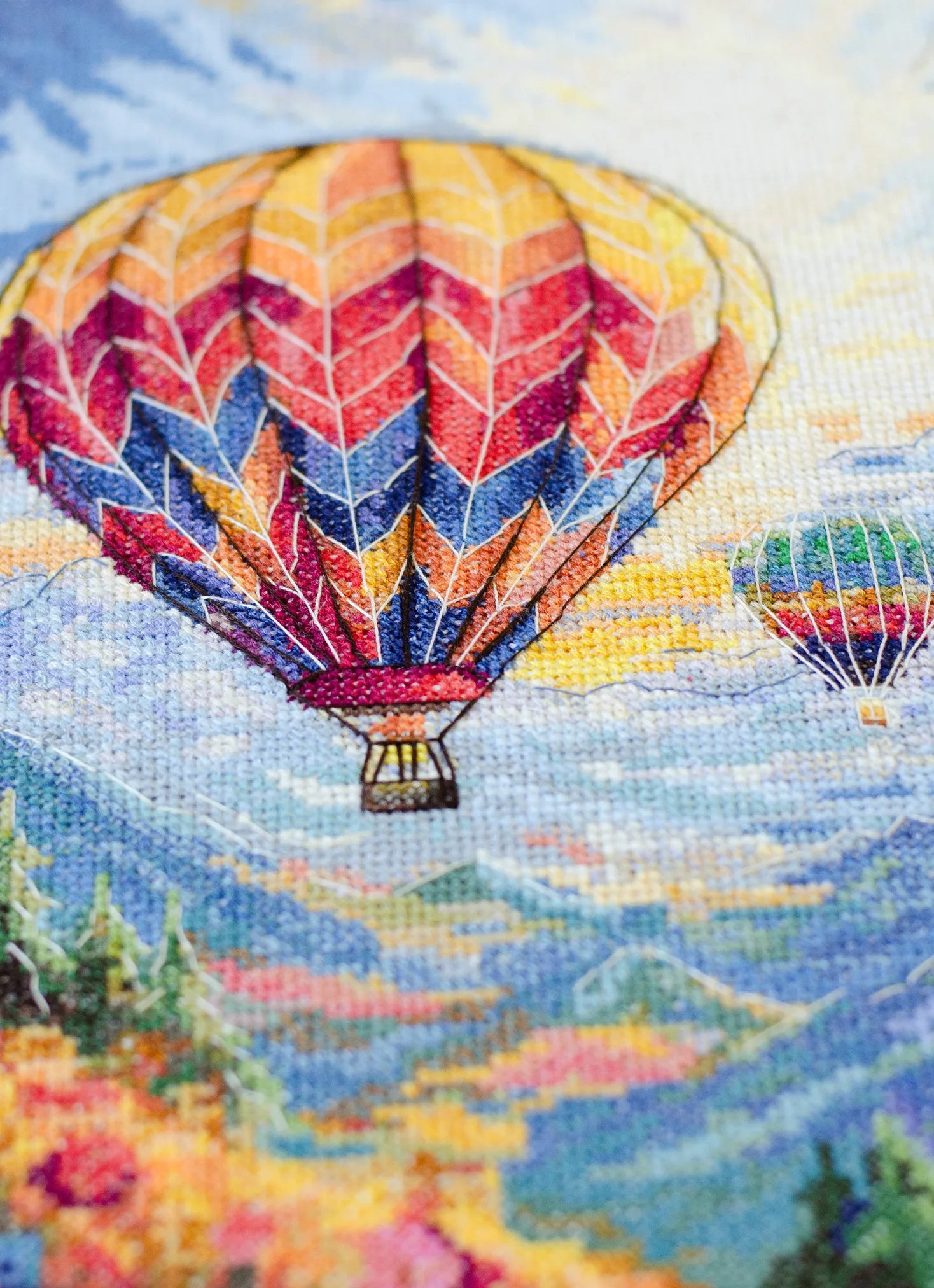 Cross Stitch Kit Cross-stitch kits Flight towards the sun