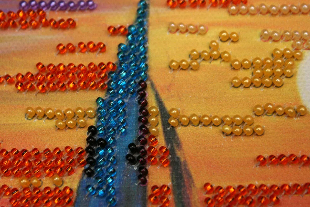Bead Embroidery Kit Mini Bead embroidery kit No wind