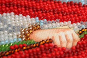 Bead Embroidery Kit Main Bead Embroidery Kit Holy Guardian Angel