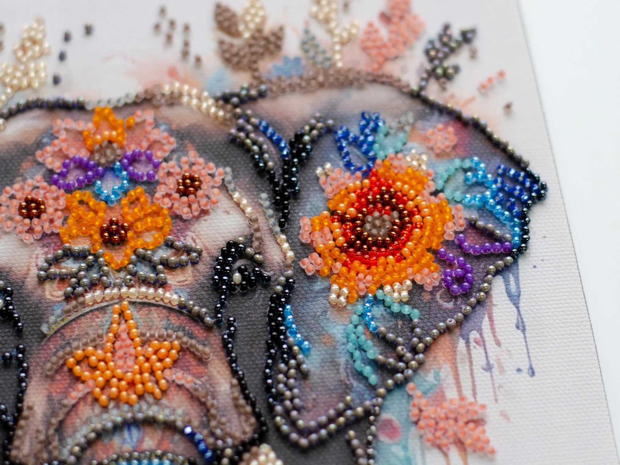 Bead Embroidery Kit Mid-sized bead embroidery kit Secrets of the east