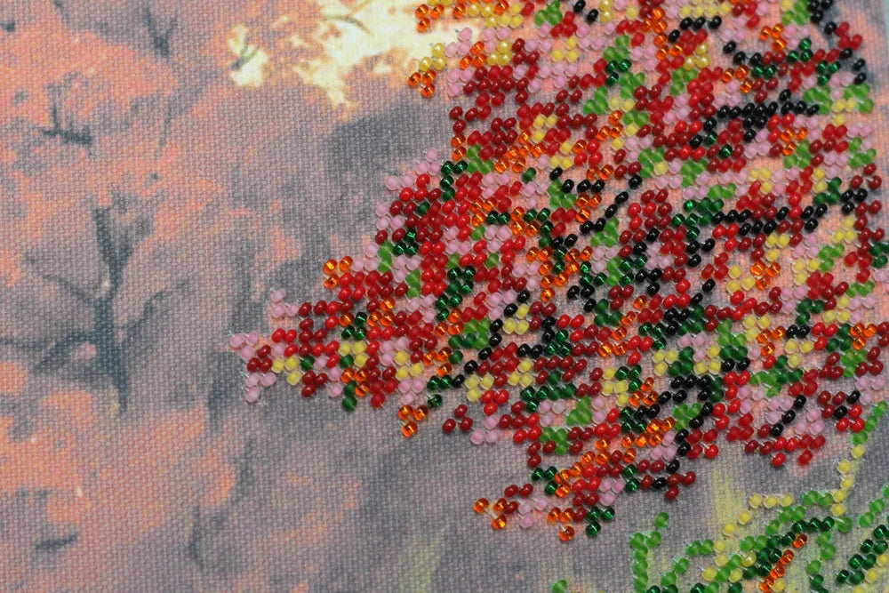 Bead Embroidery Kit Main Bead Embroidery Kit Autumn scenes-3