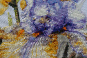 Cross Stitch Kit Cross-stitch kits Irises