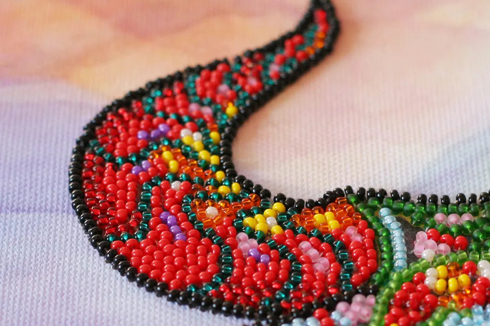 Bead Embroidery Kit Mid-sized bead embroidery kit Bull