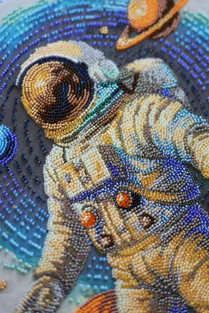 Bead Embroidery Kit Main Bead Embroidery Kit Cosmic Traveler (Adventure stories)