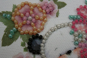 Magnets Bead Embroidery Kit Magnets Bead embroidery kit Bear's greeting