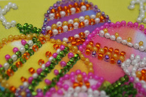 Magnets Bead Embroidery Kit Magnets Bead embroidery kit Easter still-life – 3