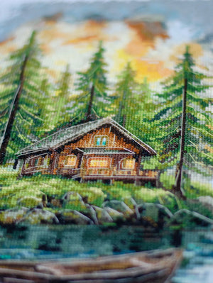 Cross Stitch Kit Cross-stitch kits Silence in tha forest