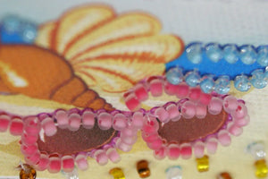 Magnets Bead Embroidery Kit Magnets Bead embroidery kit On the beach