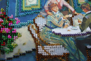 Bead Embroidery Kit Main Bead Embroidery Kit The elegant century
