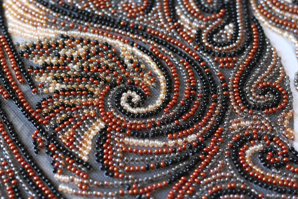 Bead Embroidery Kit Main Bead Embroidery Kit Black Pegasus