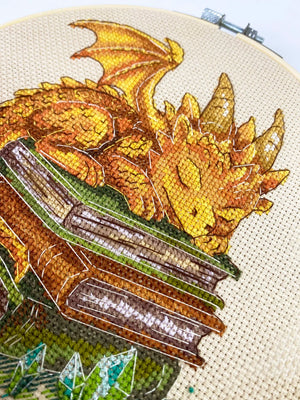 Cross Stitch Kit Cross-stitch kits Keeper of Wisdom