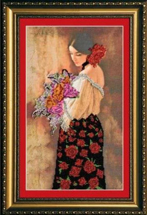 Bead Embroidery Kit Main Bead Embroidery Kit Marcela