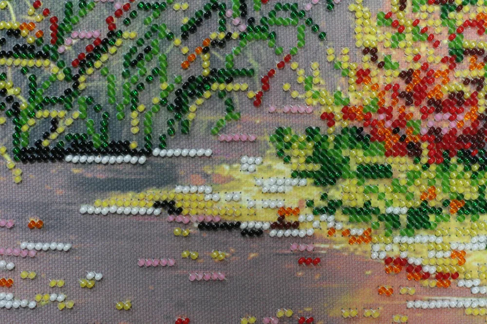 Bead Embroidery Kit Autumn scenes-2