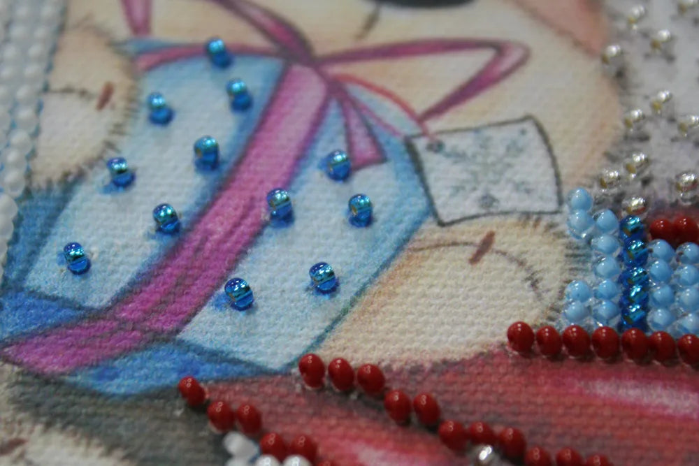 Bead Embroidery Kit Mini Bead embroidery kit Surprise