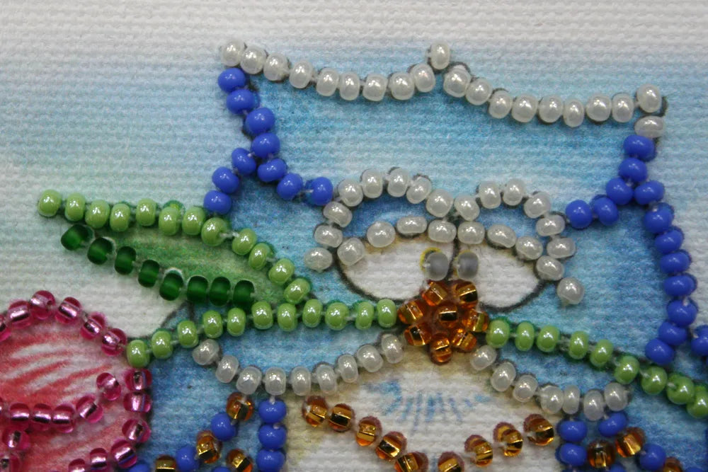 Magnets Bead Embroidery Kit Magnets Bead embroidery kit Owl – 4