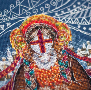 Cross Stitch Kit Cross-stitch kits Winter motanka doll (Ethnic themes)