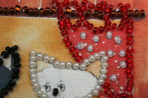 Magnets Bead Embroidery Kit Magnets Bead embroidery kit Catty tea time