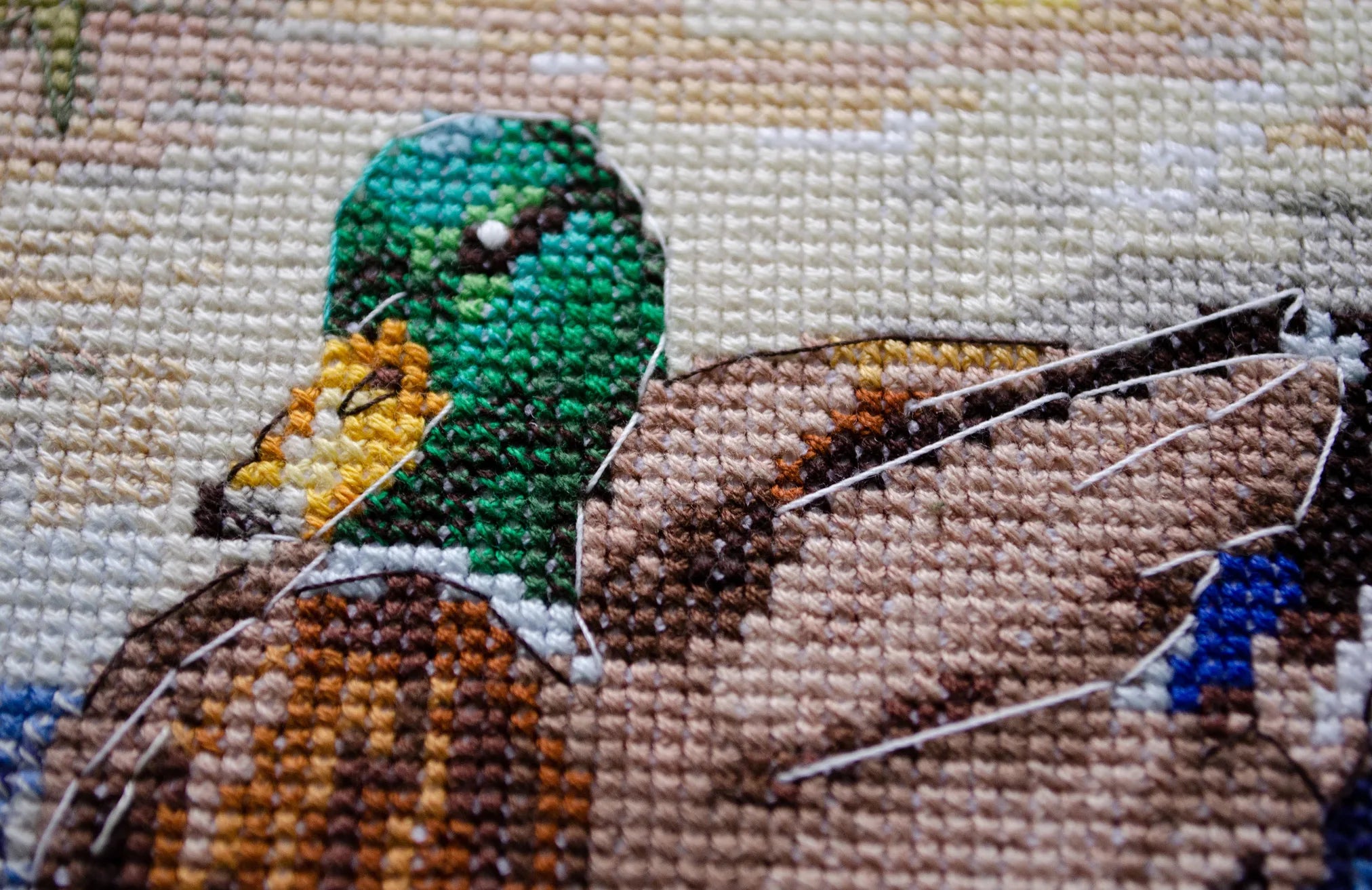 Cross Stitch Kit Cross-stitch kits Evening swim
