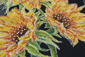 Cross Stitch Kit Cross-stitch kits Bright sunflowers