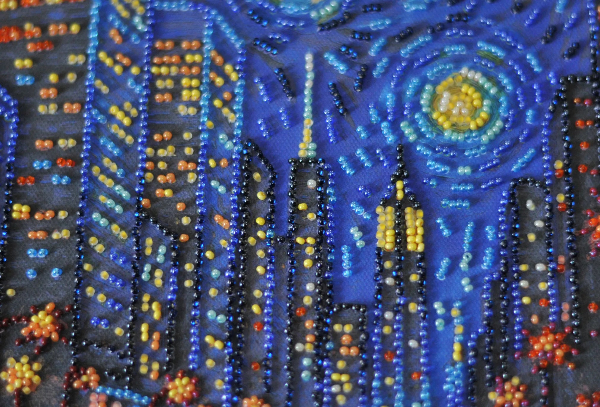 Bead Embroidery Kit Mid-sized bead embroidery kit The rhythm of life