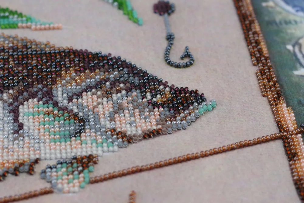 Bead Embroidery Kit Main Bead Embroidery Kit Successful fishing