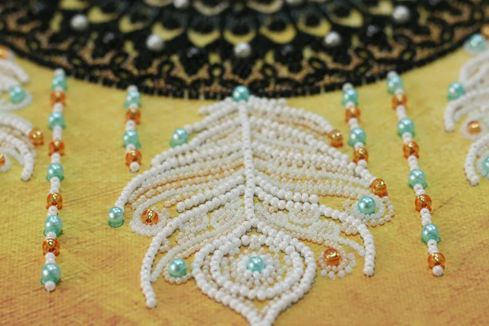 Bead Embroidery Kit Main Bead Embroidery Kit Lace dreams