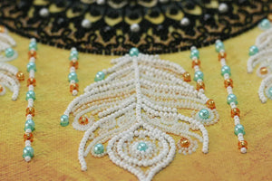 Bead Embroidery Kit Main Bead Embroidery Kit Lace dreams