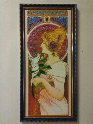 Bead Embroidery Kit Main Bead Embroidery kit Chantal