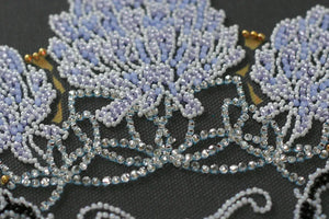Bead Embroidery Kit Main Bead Embroidery Kit Bee in clover