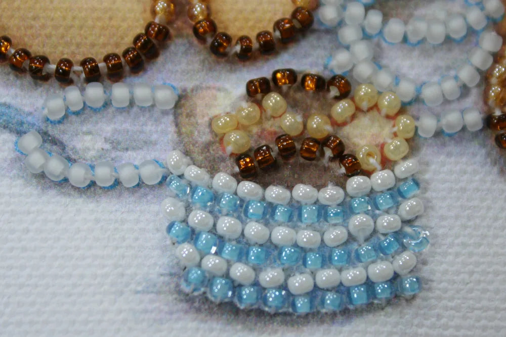 Magnets Bead Embroidery Kit Magnets Bead embroidery kit Good Morning