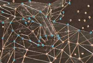 Bead Embroidery Kit Main Bead Embroidery Kit Constellation Taurus