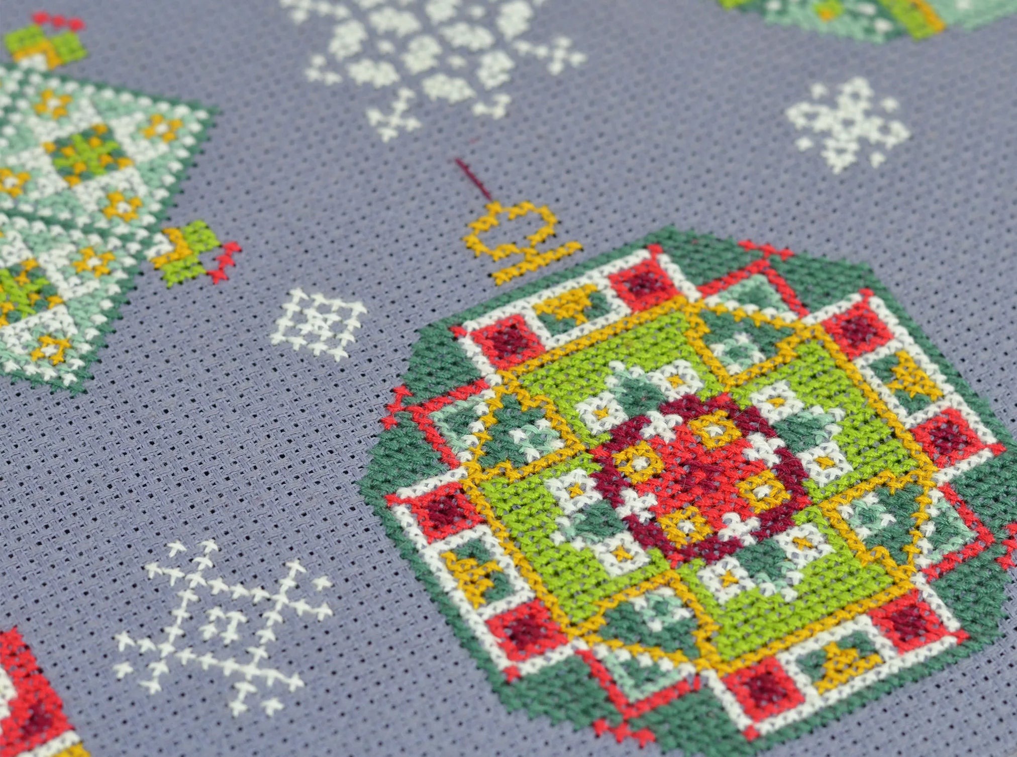 Cross Stitch Kit Cross-stitch kits Holiday mood