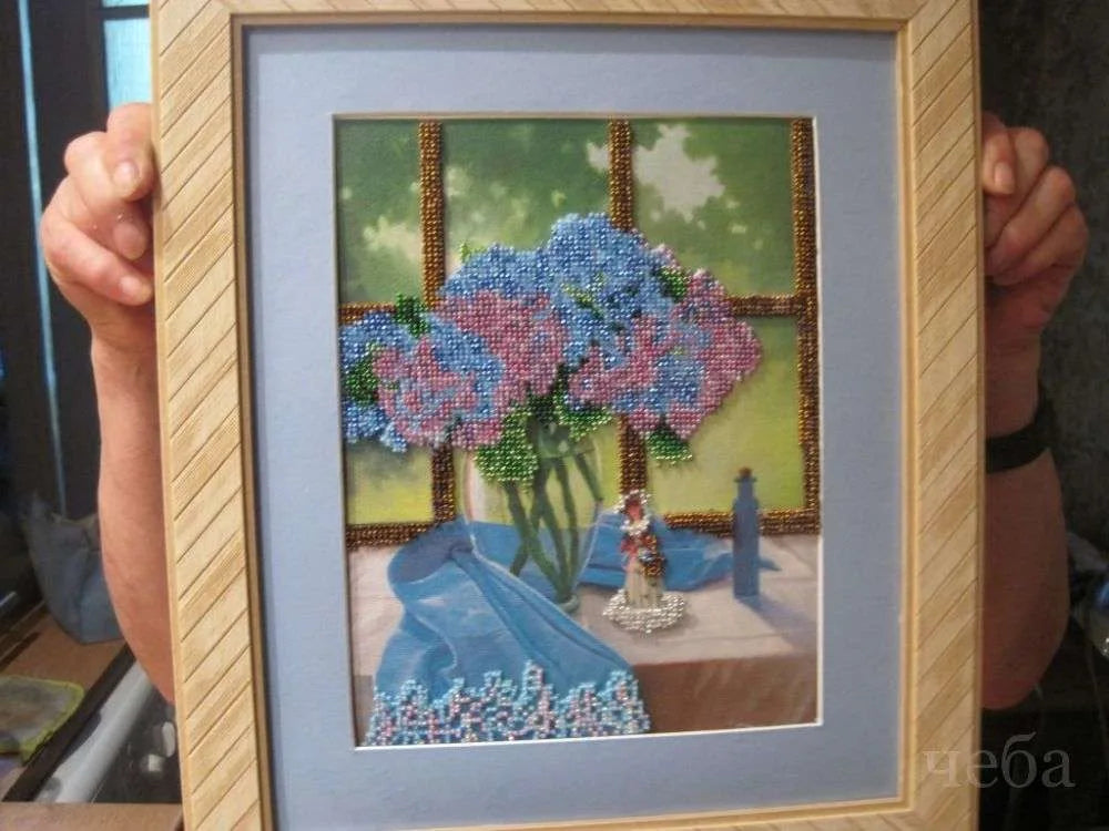 Bead Embroidery Kit Main Bead Embroidery Kit Lilac ambience