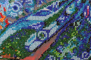 Bead Embroidery Kit Main Bead Embroidery Kit Turquoise