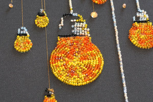 Bead Embroidery Kit Main Bead Embroidery Kit Lamp evening