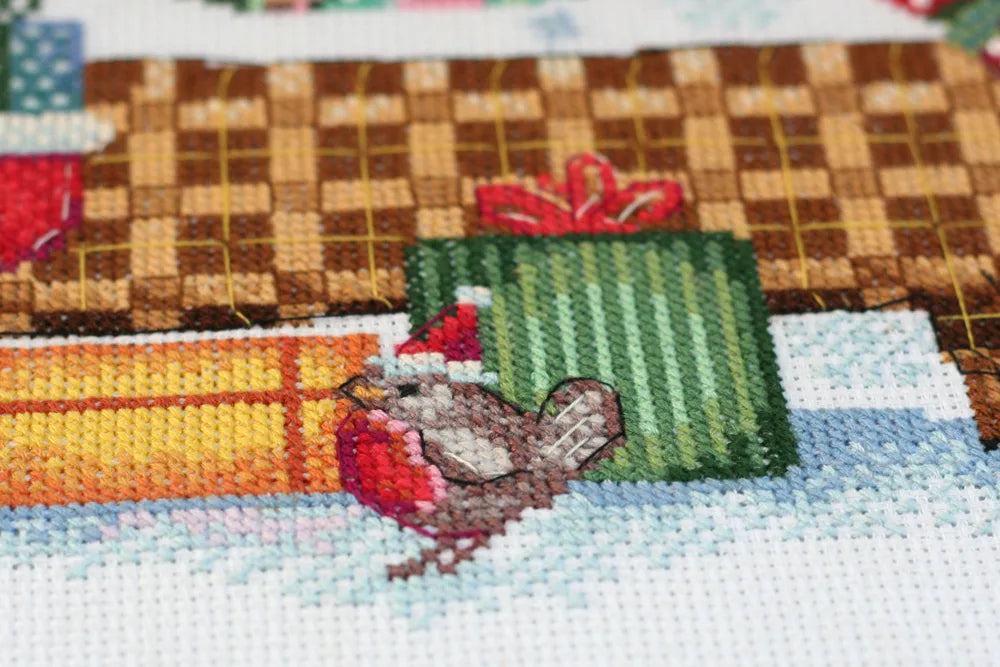 Cross Stitch Kit Cross-stitch kits I am feeling a holiday