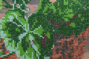 Bead Embroidery Kit Main Bead Embroidery Kit Crane's bill