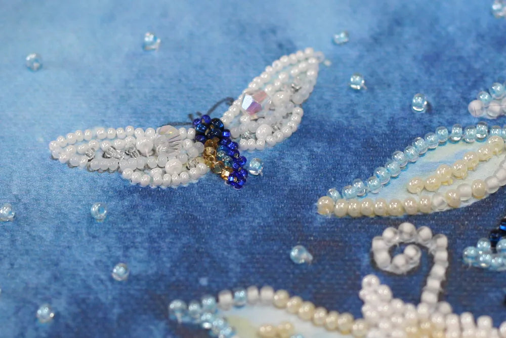 Bead Embroidery Kit Main Bead Embroidery Kit White magic