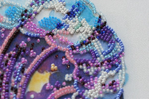 Bead Embroidery Kit Main Bead Embroidery Kit Night dance