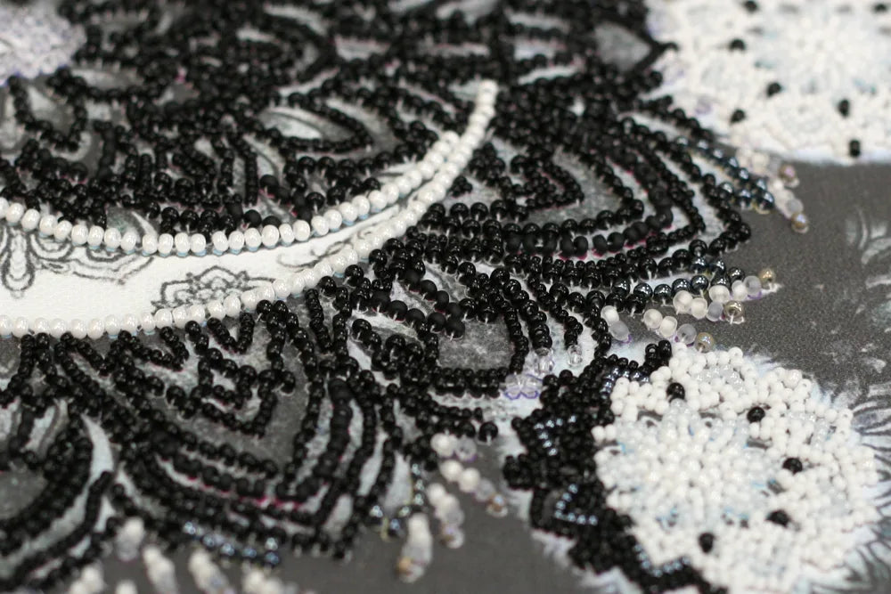 Bead Embroidery Kit Main Bead Embroidery Kit Selena`s dance