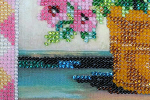 Bead Embroidery Kit Main bead embroidery kits Azalea