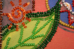 Bead Embroidery Kit Mini Bead embroidery kit Cacao
