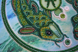 Bead Embroidery Kit Main Bead Embroidery Kit Pisces