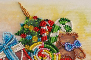 Bead Embroidery Kit Mid-sized bead embroidery kit Gift Machine