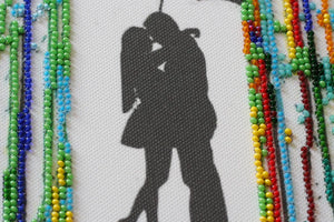 Bead Embroidery Kit Main Bead Embroidery Kit Rain for lovers