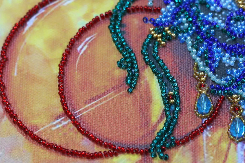 Bead Embroidery Kit Main Bead Embroidery Kit Faberge beetle